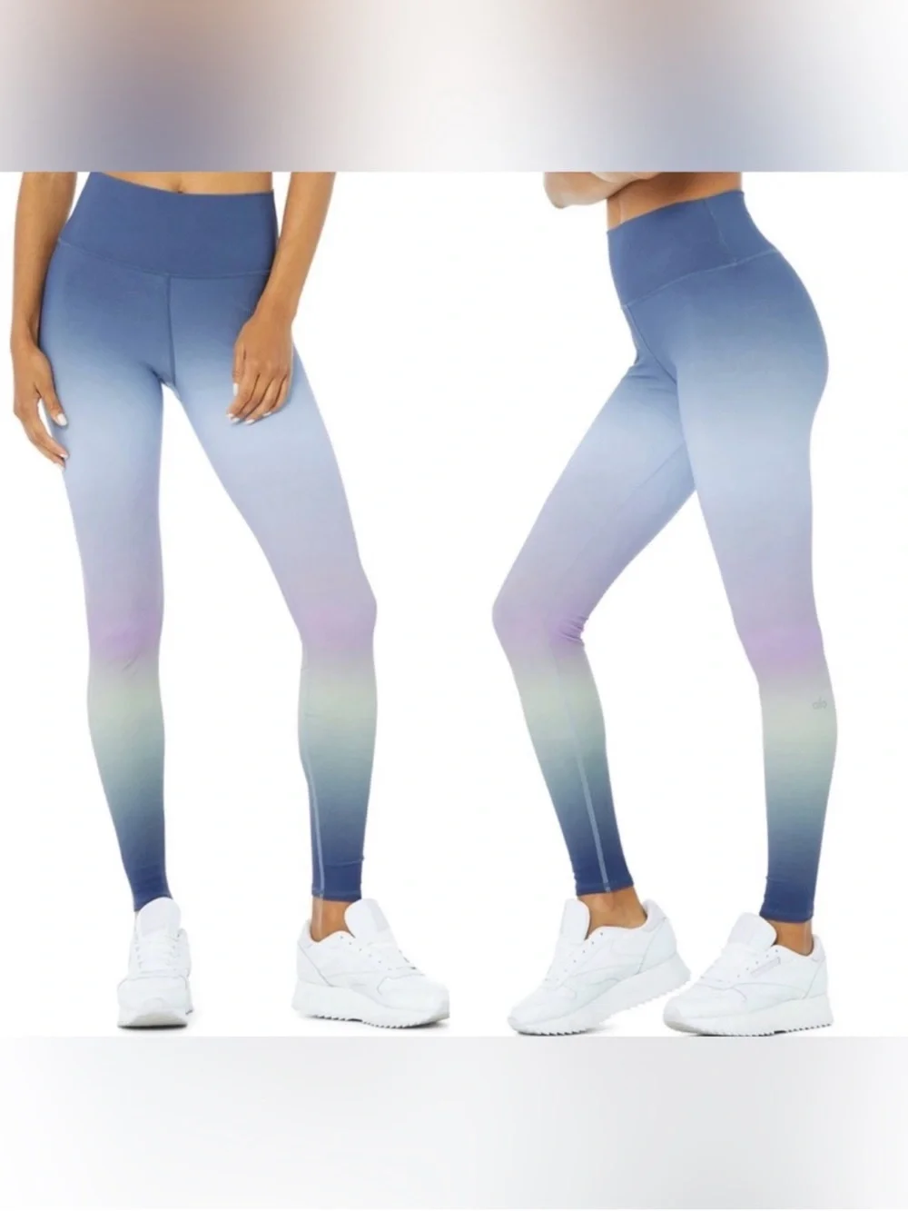 Alo Yoga Vapor High-Waist Gradient Dusk Legging - Dusk Sky size small